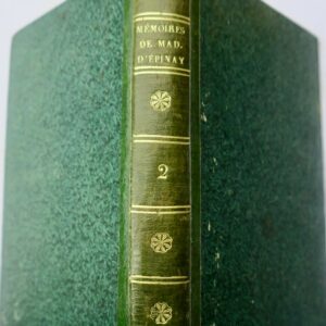 EPINAY  Mémoires et Correspondance