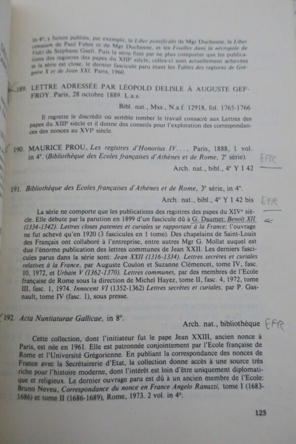 Ecole Française de Rome 1875-1975. Exposition organisée à l'occasion... – Image 3
