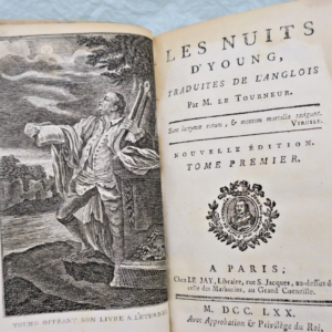 Edward Young Les Nuits d'Young 1770