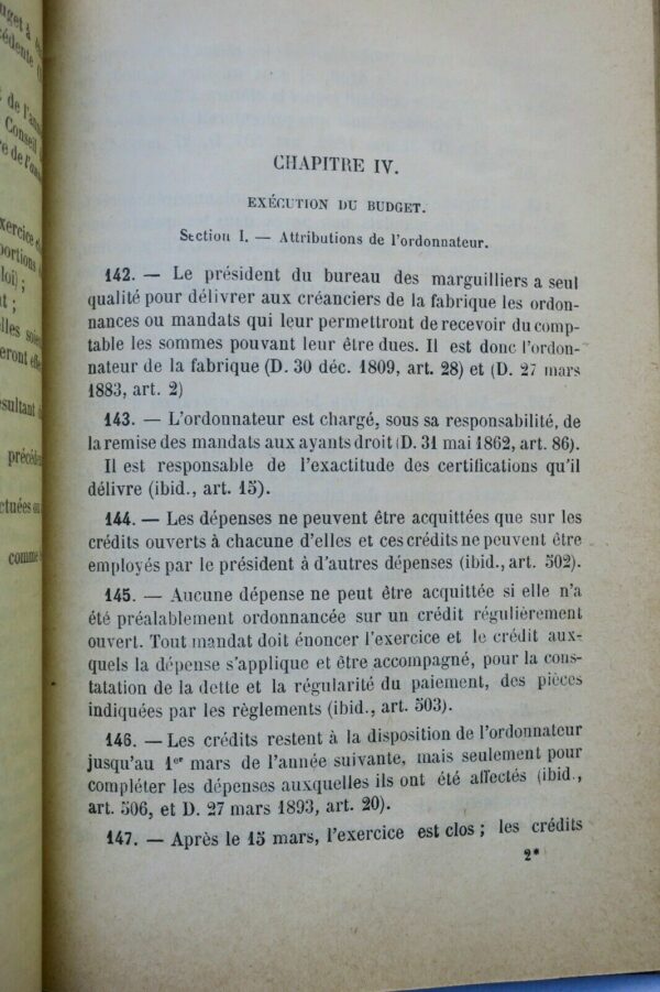 Fabrique Manuel des conseils de fabrique 1893 – Image 5