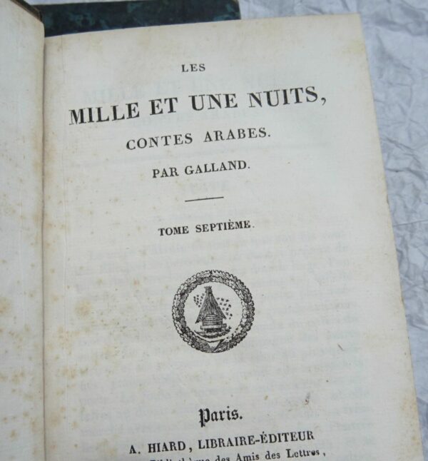 GALLAND LES MILLE ET UNE NUITS 1832 – Image 7