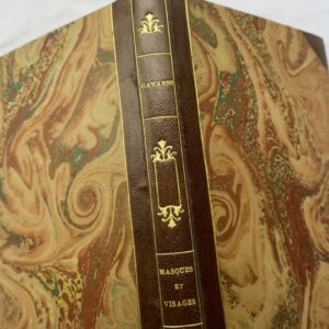 GAVARNI Masques et visages Paulin 1857
