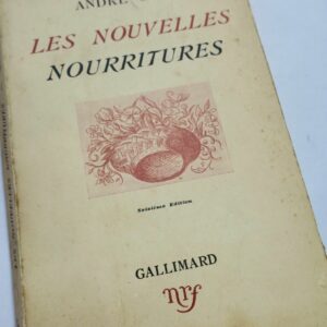 GIDE (André). Les Nouvelles Nourritures + dédicace