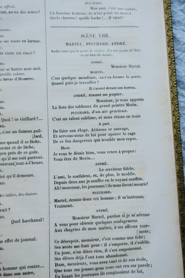 GIRARDIN L'école des journalistes: comédie en cinq actes et en vers – Image 5