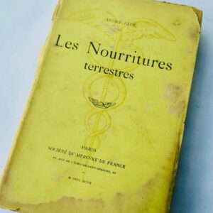 Gide, André Les Nourritures terrestres EO + dédicace