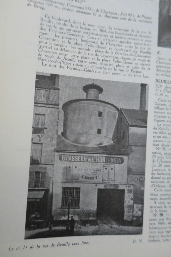 HILLAIRET DICTIONNAIRE HISTORIQUE DES RUES DE PARIS 1963 – Image 6