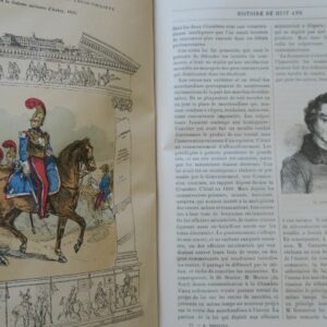 Histoire de Huit Ans 1840 - 1848 illustrations de Dünki