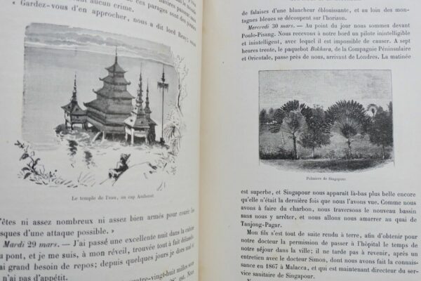 Inde Aux Indes et en Australie dans le yacht 'Le Sunbeam'1893 – Image 5