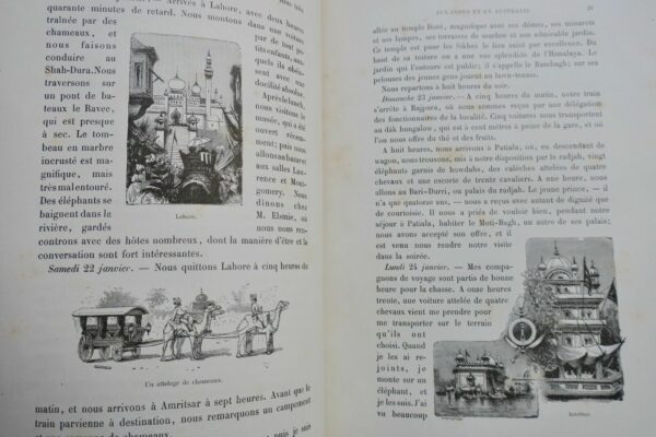 Inde Aux Indes et en Australie dans le yacht 'Le Sunbeam'1893 – Image 8