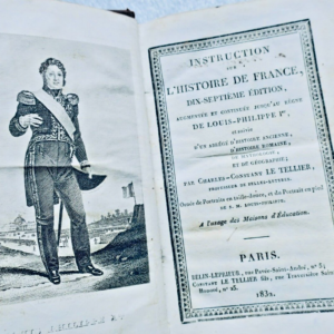 Instruction sur l'Histoire de France 1832