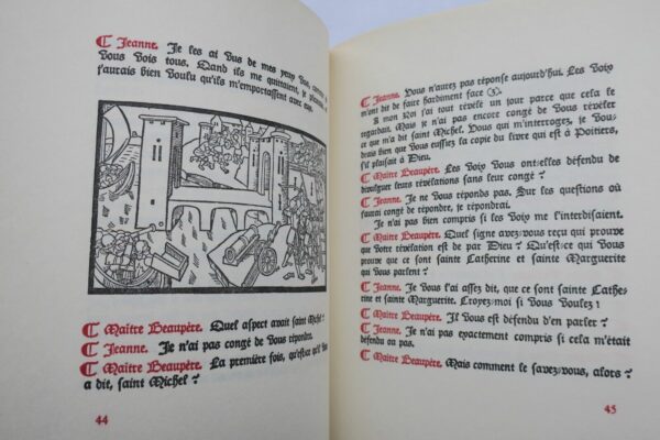 JEANNE D'ARC Procès de condamnation de Jeanne d'Arc. Le Procès de réhabilition – Image 7