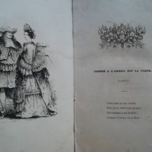 Keepsake publié par  la Chronique.      1843