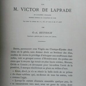 Laprade Notice sur M. Victor de Laprade 1884