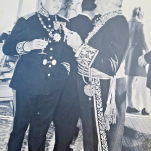 Monaco Prince Rainier + Ministre Gregh