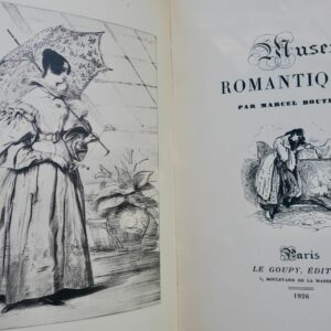 Muses romantiques. Paris Le Goupy 1926