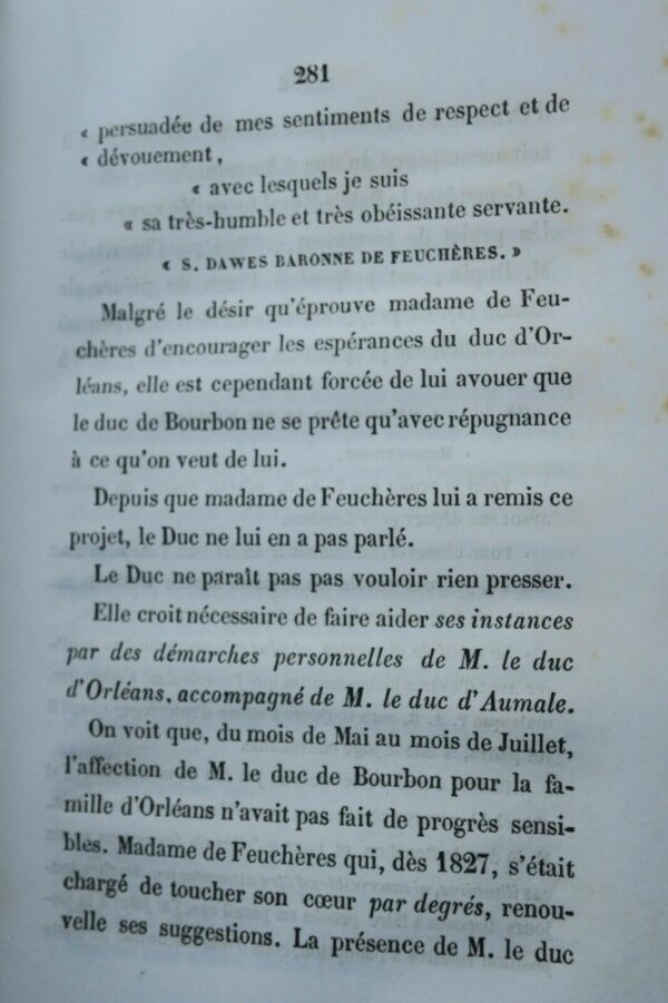 Orléans LASSALLE  Histoire et Politique de la Famille d'Orléans 1853 – Image 4