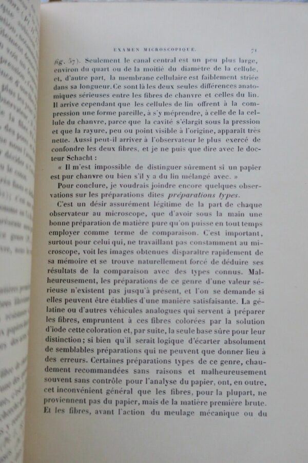 Papier analyse et essais des papiers 1894 – Image 3