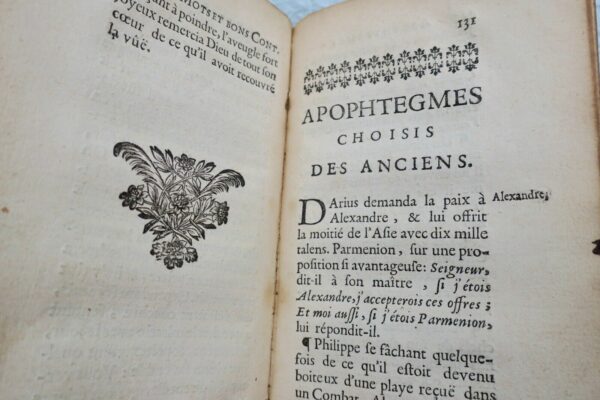 RECUEIL DE BONS MOTS DES ANCIENS ET DES MODERNES 1702 – Image 8