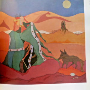 Surréalisme Camacho le philosophe dans le paysage Mansour