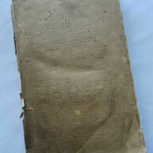 TAXES des Parties Casuelles de la Boutique du Pape 1820