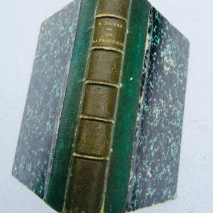 THIERS (Adolphe) De la propriété 1848