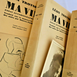 TROTSKY Lev Davidovitch Bronstein, dit Léon Ma vie. Essai autobiographique