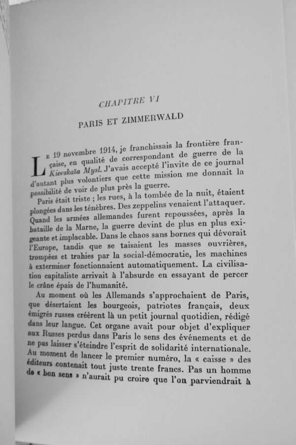 TROTSKY Lev Davidovitch Bronstein, dit Léon Ma vie. Essai autobiographique – Image 8