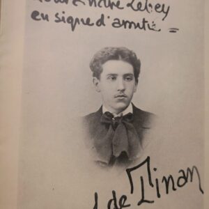 Tinan / Souvenirs et correspondance Floury, 1922