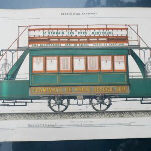 Train WAGON 50,5 x 32,5 cm