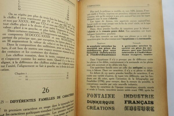 Typographie composition  1945 – Image 6