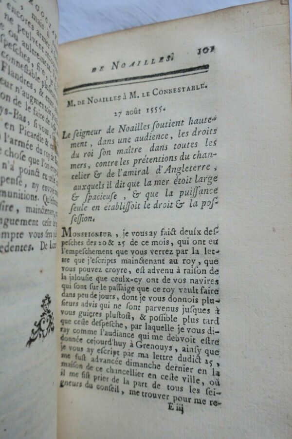VERTOT Ambassades de messieurs de Noailles en Angleterre 1763 – Image 5