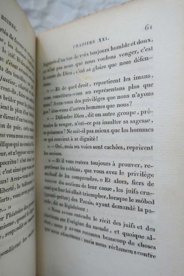 VOLNEY Oeuvres choisies de C.-F. Volney 1828 mini – Image 6
