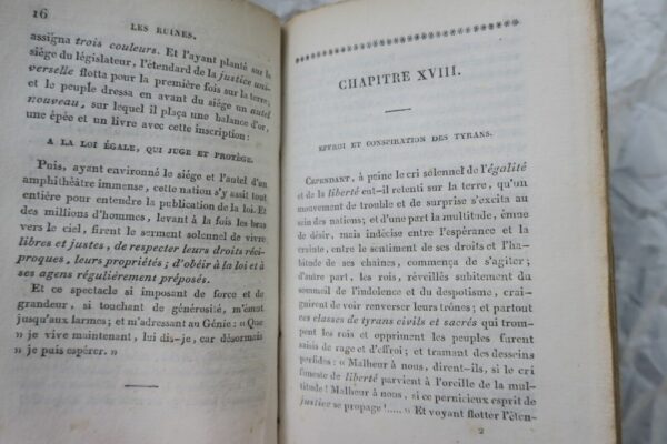 VOLNEY Oeuvres choisies de C.-F. Volney 1828 mini – Image 8