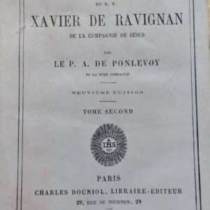 XAVIER DE RAVIGNAN DE LA COMPAGNIE DE JESUS