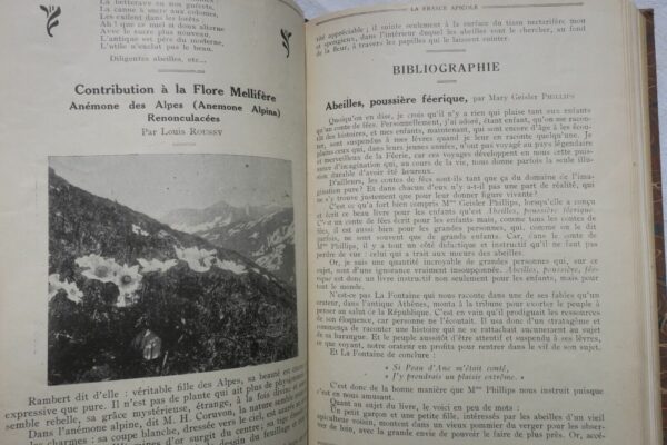 apiculture La France Apicole revue mensuelle d'apiculture 1927-1930 – Image 11