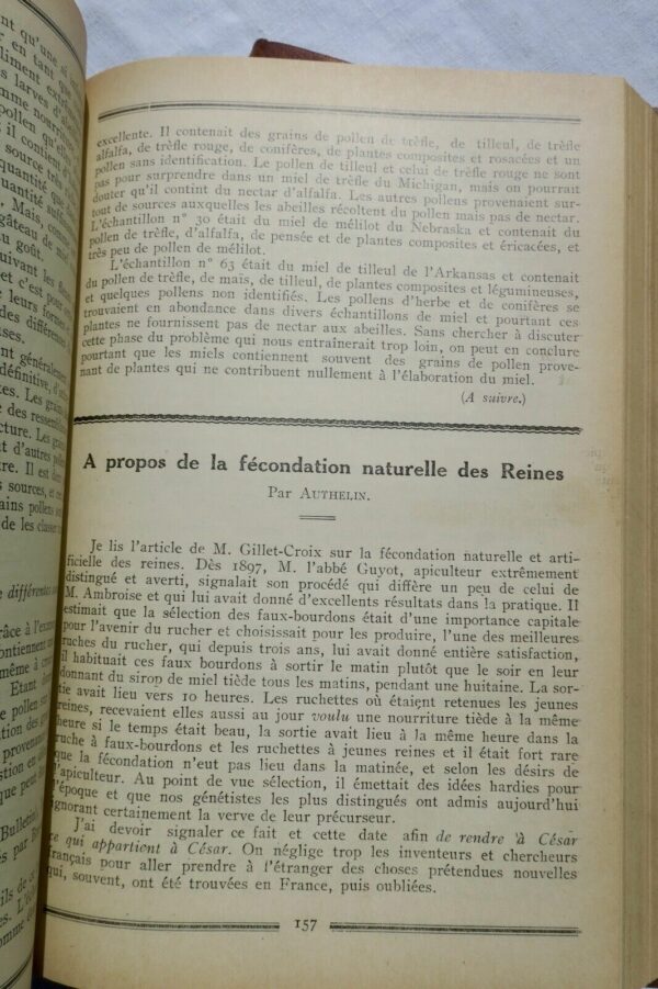 apiculture La France Apicole revue mensuelle d'apiculture 1927-1930 – Image 5