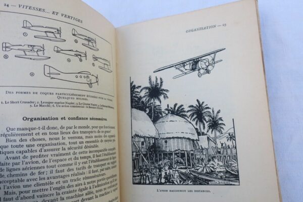 aviation CE QU'IL FAUT SAVOIR DE L'AVIATION Bibliothèque Larousse. 1930 – Image 7