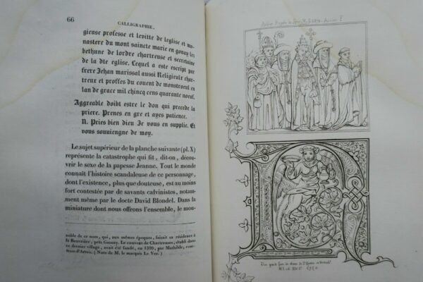calligraphie Essai sur la calligraphie des manuscrits du moyen-âge..1841 – Image 8
