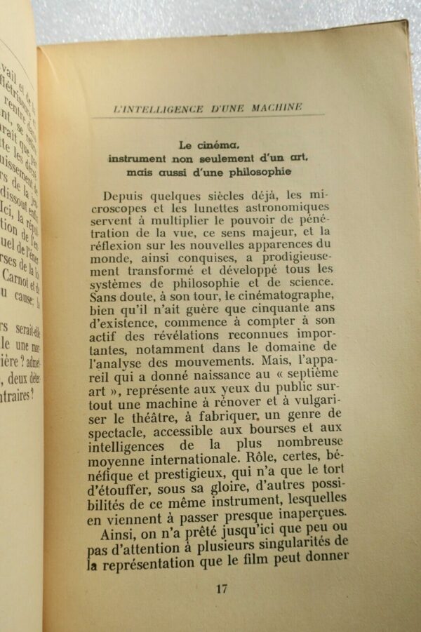 cinéma Epstein Jean L'intelligence d'une machine – Image 6