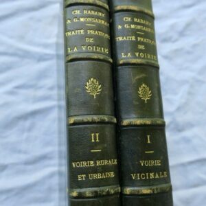 voirie Traité pratique de la voirie vicinale, rurale et urbaine 1911
