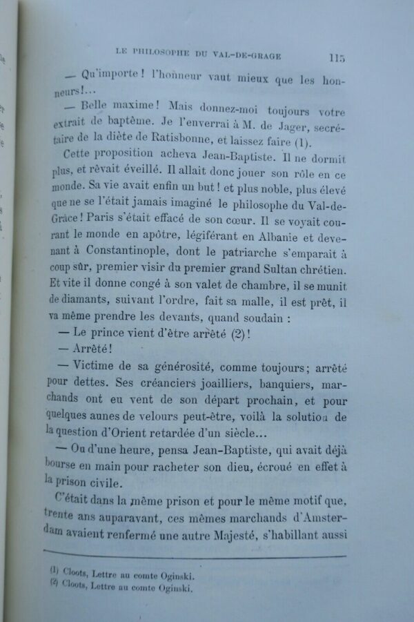 AVENEL Anacharsis Cloots, l'orateur du genre humain – Image 6