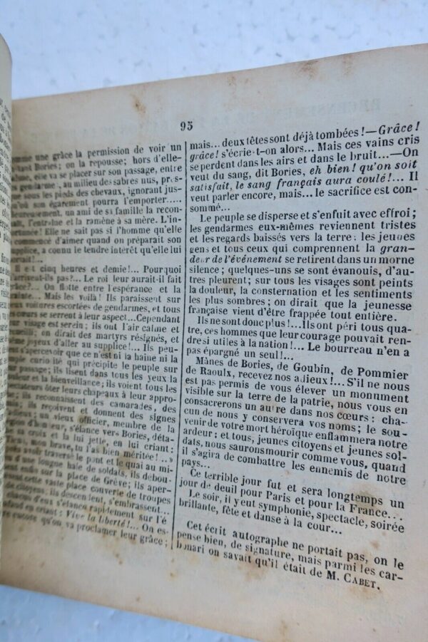 Almanach Populaire de la France 1848 – Image 3
