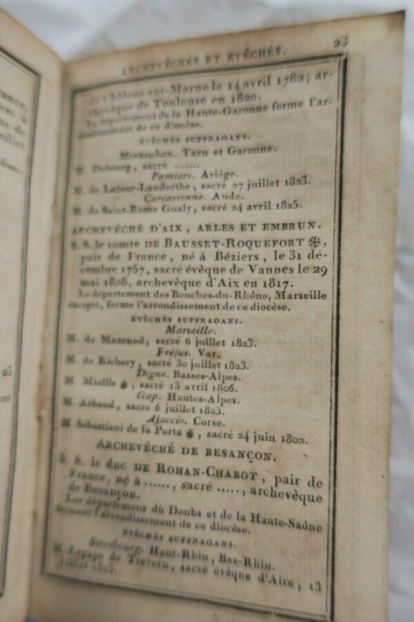 Almanach de la cour, de la ville et des départemens. Pour l'année 1829 – Image 6