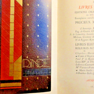 BARTHOU BIBLIOTHEQUE DE M. LOUIS BARTHOU DE L'ACADEMIE FRANCAISE 5 volumes