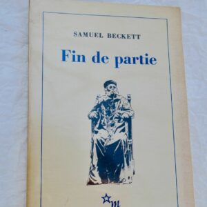 BECKETT Samuel FIN DE PARTIE