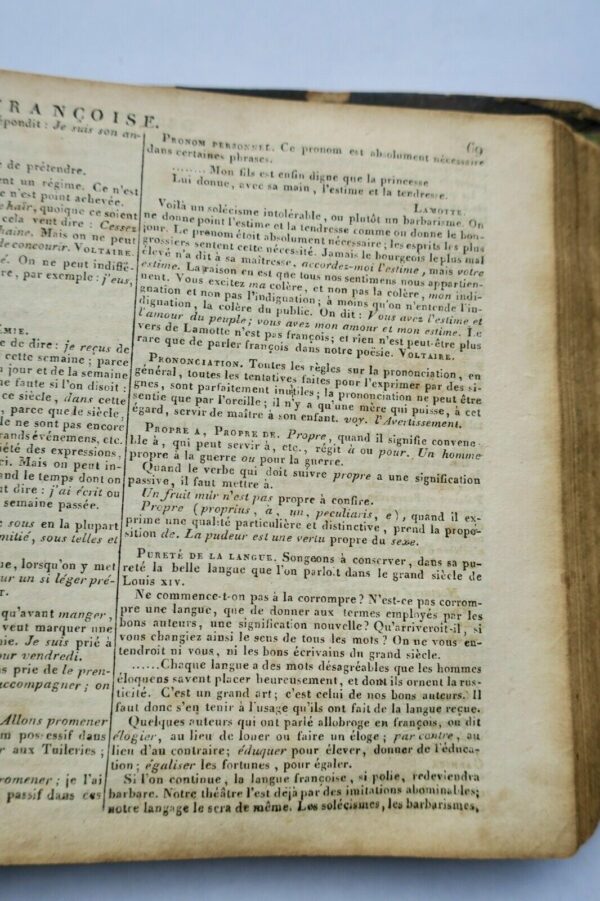 Boiste Dictionnaire Universel de la Langue Francaise avec le latin...1829 – Image 7