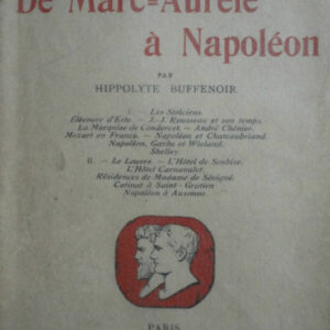 Buffenoir                      De Marc-Aurèle à Napoléon