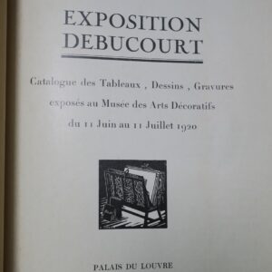 Catalogue d'Exposition Palais du Louvre 1920