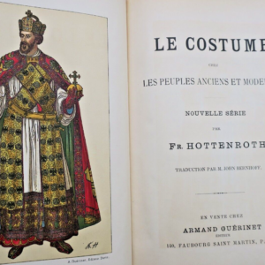 Costume Chez Les Peuples Anciens Et Modernes