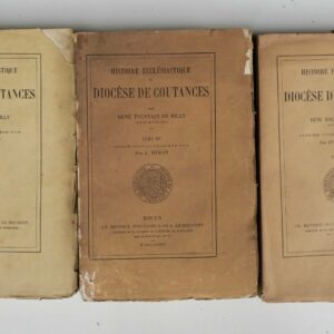 Coutances  Histoire ecclésiastique du Diocèse de Coutances 1874